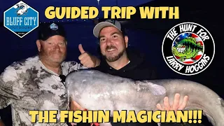 Targeting BLUE CATFISH on the Mississippi River!!! (New PB)!!!