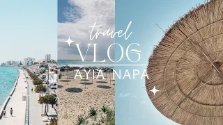 WEEKEND IN AYIA NAPA (CYPRUS) | TRAVEL VLOG | eating & exploring