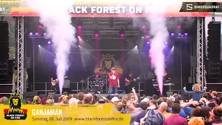 Ganjaman beim Black Forest on Fire Reggae Festival 2019 in Berghaupten