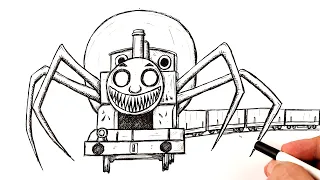 Thomas The Train EXE Drawing Tutorial