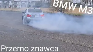 BMW M3 e90 sedan Przemo driftuje