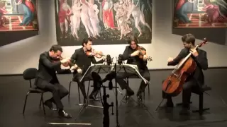 Quatuor Ebène : Bela Bartok  String quartet Nr. 4 C-major Sz 91