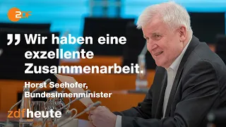 Bundesinnenminister Seehofer lobt Zusammenarbeit mit Österreich
