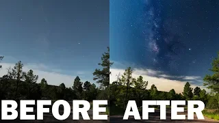 How To PHOTOGRAPH THE MILKY WAY During A Full Moon: CP FILTER FTW