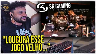 FER REAGE AO JOGO MAIS DIFICIL DA SK GAMING E FALA SOBRE!