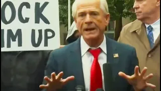 Peter Navarro Sentenced To JAIL TIME, Battles Protestors At Presser