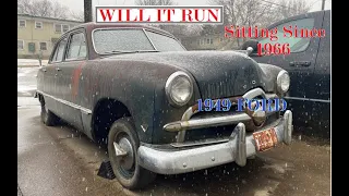 1949 Ford Sitting Over 50 Years Will It Run? #willitrun #1949Ford