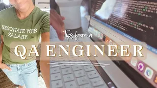 being a qa engineer | experience, tasks, startups & my biggest advice on excelling