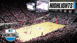 Iowa at Indiana | Highlights | Big Ten Women's Basketball  | Feb. 9, 2023