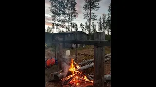 река Мезень - стоянка в заимке