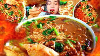 MUKBANG ASMR |MIE AYAM TOPPING GORENGAN