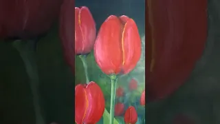 Tulips painting