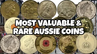 Most Valuable & Rare Australian Coins hiding in your change Worth $6000