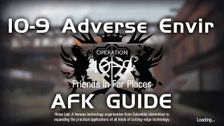 10-9 CM Adverse Environment | Main Theme Campaign | AFK Guide |【Arknights】