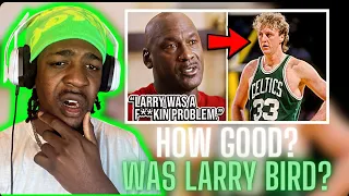 FIRST TIME WATCHING NBA Legends Explain How CRAZY GOOD Larry Bird Was [REACTION]