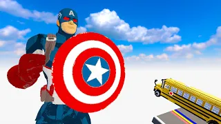 Cars vs Captain America | Teardown