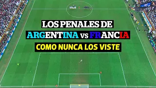 ⚽️ INÉDITO: la tanda de penales de ARGENTINA vs FRANCIA desde arriba 🇦🇷 🇫🇷 World Cup Qatar 2022 ⚽️