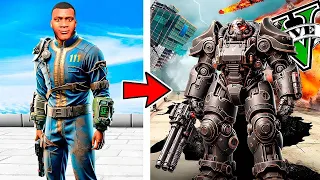 SOBREVIVÍ al UNIVERSO DE FALLOUT en GTA 5!