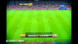 FC Barcelona vs AC Milan 1 1 3 1 Penaltis Trofeo Joan Gamper 2010 25 08 10