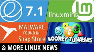 elementary OS, Snap Store Malware, Security Flaw, Linux Mint & more Linux news