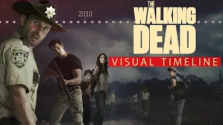 The Walking Dead Amazing Visual Timeline - S1 - S11 / Rick waking up through Commonwealth