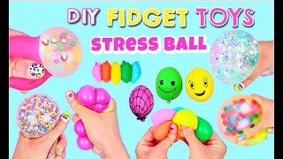 7 DIY FIDGET TOYS - Stress Balls Fidget Toy Compilation - Viral TikTok Videos