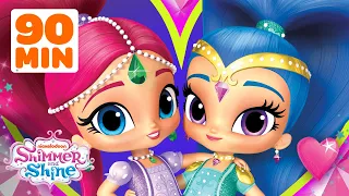 Shimmer and Shine Celebrate Friendship! 💗 w/ Leah | 90 Minute Compilation | Shimmer and Shine