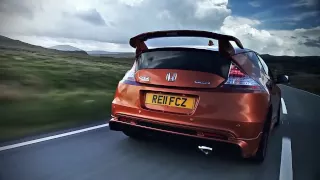 Supercharged Honda CR-Z MUGEN in action