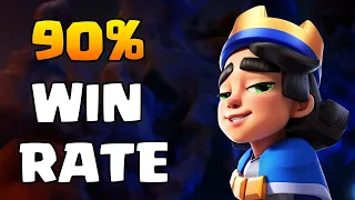 90% Win Rate with the *BEST* Deck in Clash Royale