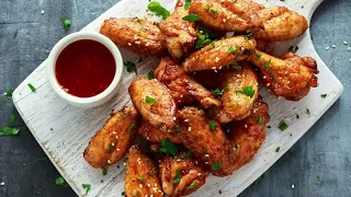 Крылышки Баффало от Луча. Buffalo Chicken Wings.  水牛鸡翅. भैंस चिकन विंग्स. Cánh Gà Buffalo