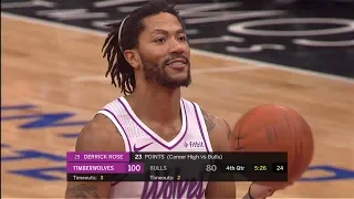 Derrick Rose Gets MVP Chants in Chicago - Timberwolves vs Bulls | Dec 26, 2018 | 2018-19 NBA Season