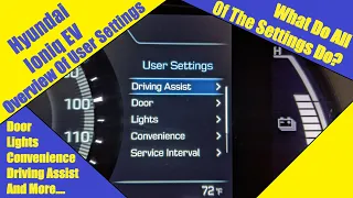 Hyundai Ioniq User Settings | Every Setting & Feature Explained