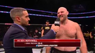 Ben Rothwell laughs (best laugh ever)