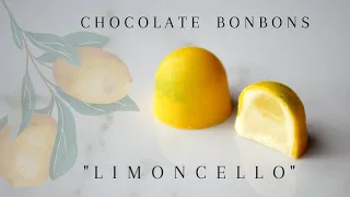 CHOCOLATE BONBONS WITH LIMONCELLO 🍋💚 | Denise Castagno |