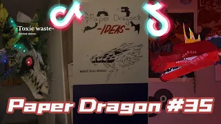 Dragon Puppet Crafts - Paper Dragon TikTok Compilation #35