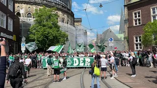 Werder Bremen - 1. FC Köln / Corteo/Fanmarsch / 20.5.2023