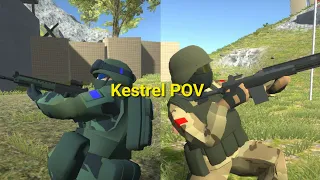 Kestrel vs Eagle // Ravenfiel walktrough, no vehicles, normal, pointmatch, island