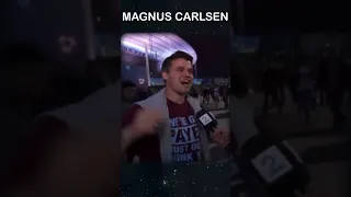 Magnus Carlsen sings Dimitri Payet song during UEFA EURO 2016