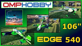 Knife Edge RC Unboxes The OMP Hobby Edge 540 106 Inch