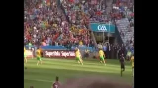 Paul Conroy scores a great point for Galway