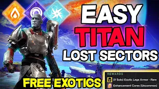 How To Solo Any Lost Sector In Under 3 Minutes As A Titan! Best Titan Build For Lost Sectors!