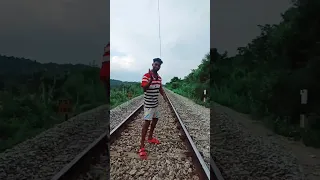 😢🤕 railway track 🤑 coin task 😱❓#mr_nandhu #shorts