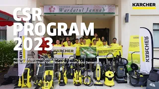 Karcher Social Responsibility - Kärcher supports Yayasan Anak Yatim Wardatul Jannah