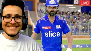 Playing IPL Cricket 24🛑