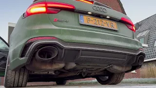 Cold start Audi RS4 B9