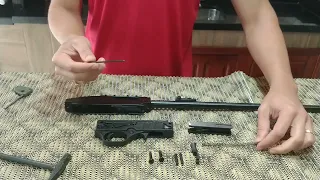 Desmontagem Rifle Semiautomático CBC 7022 Way calibre .22 LR
