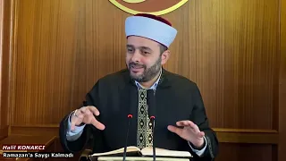 Ramazan Ayına Saygı Kalmadı / Halil Konakcı