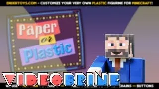 EnderToys - Custom Plastic Minecraft Toys [Paper or Plastic - Episode.01]: "The Fist of Fury"