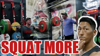 Roughest squat workout ever｜Training with Clarence Kennedy, Zack Telander, and Sikastan