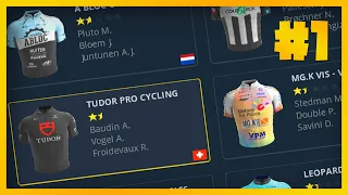 OUR CAREER BEGINS! #1 - Pro Cycling Manager 2022 - TUDOR Career